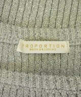 PROPORTION BODY DRESSING（プロポーションボディードレッシング）ニット・セーター シルバー サイズ:F レディース/2200706403046