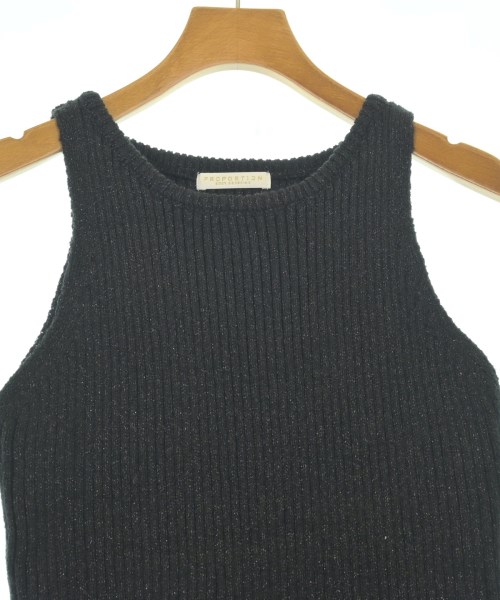PROPORTION BODY DRESSING（プロポーションボディードレッシング）ニット・セーター 黒 サイズ:F レディース/2200706403053