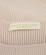 PROPORTION BODY DRESSING（プロポーションボディードレッシング）ニット・セーター ベージュ サイズ:F レディース/2200710962058