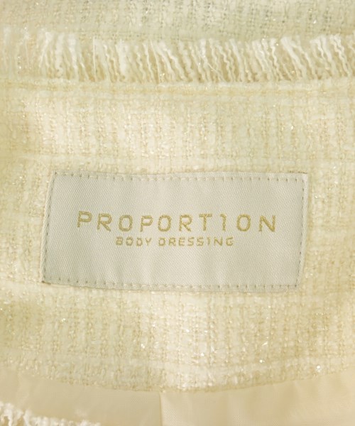 PROPORTION BODY DRESSING（プロポーションボディードレッシング）ブラウス 白 サイズ:M レディース/2200713065015