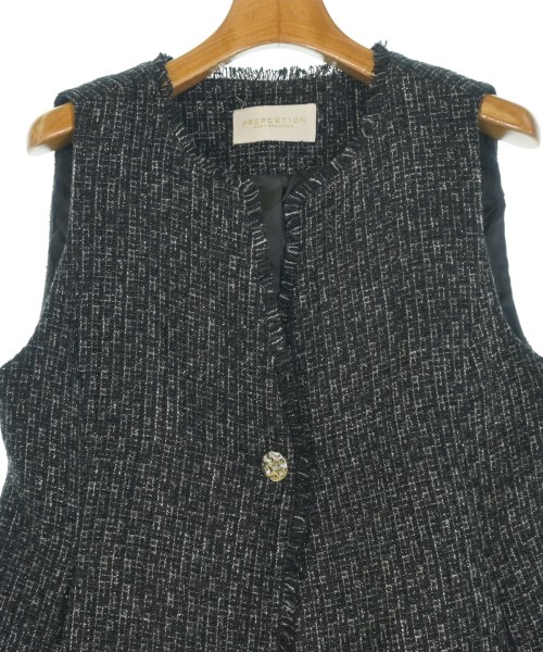PROPORTION BODY DRESSING（プロポーションボディードレッシング）ブラウス 黒 サイズ:M レディース/2200713065022