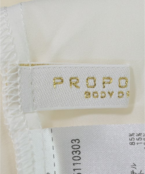 PROPORTION BODY DRESSING（プロポーションボディードレッシング）ブラウス 白 サイズ:M レディース/2200714684031