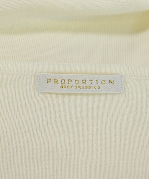 PROPORTION BODY DRESSING（プロポーションボディードレッシング）ニット・セーター 白 サイズ:M レディース/2200714684062
