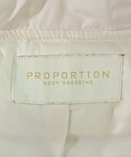 PROPORTION BODY DRESSING（プロポーションボディードレッシング）ダウンジャケット/ダウンベスト 白 サイズ:XS レディース/2200645347012