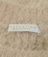 PROPORTION BODY DRESSING（プロポーションボディードレッシング）ニット・セーター ベージュ サイズ:F レディース/2200636190047