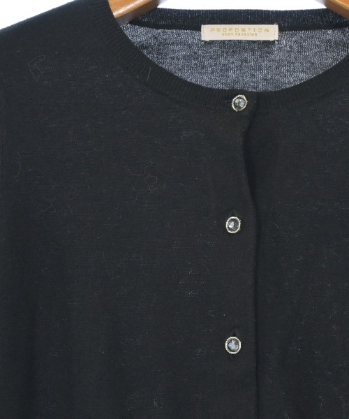 PROPORTION BODY DRESSING（プロポーションボディードレッシング）カーディガン 黒 サイズ:M レディース/2200637209083