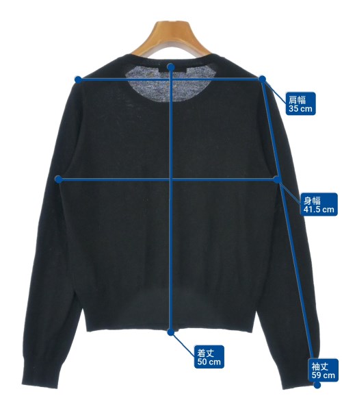 PROPORTION BODY DRESSING（プロポーションボディードレッシング）カーディガン 黒 サイズ:M レディース/2200637209083