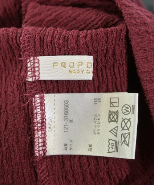 PROPORTION BODY DRESSING（プロポーションボディードレッシング）Tシャツ・カットソー 赤 サイズ:M レディース/2200642468055