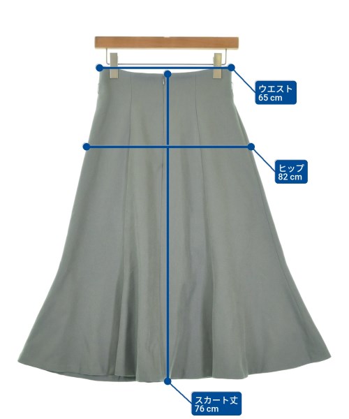 PROPORTION BODY DRESSING（プロポーションボディードレッシング）ロング・マキシ丈スカート グレー サイズ:M レディース/2200651561068