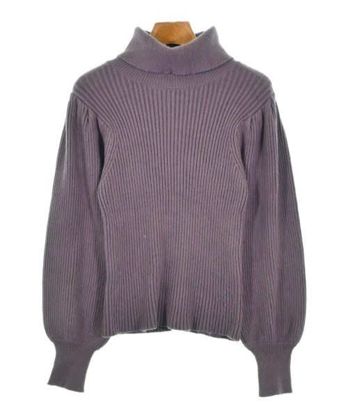 PROPORTION BODY DRESSING(プロポーションボディードレッシング)ニット・セーター 紫 サイズ:F/2200700146031