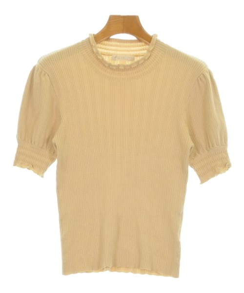 PROPORTION BODY DRESSING(プロポーションボディードレッシング)ニット・セーター ベージュ サイズ:F/2200702966026