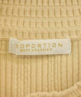 PROPORTION BODY DRESSING（プロポーションボディードレッシング）ニット・セーター ベージュ サイズ:F レディース/2200702966026