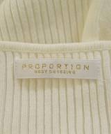 PROPORTION BODY DRESSING（プロポーションボディードレッシング）ニット・セーター 白 サイズ:M レディース/2200703661135