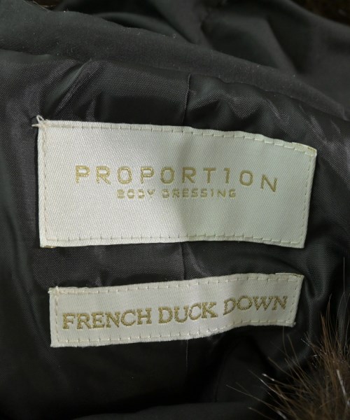 PROPORTION BODY DRESSING（プロポーションボディードレッシング）ダウンコート 黒 サイズ:PS(S位) レディース/2200665130014