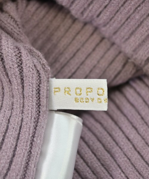 PROPORTION BODY DRESSING（プロポーションボディードレッシング）ニット・セーター 紫 サイズ:M レディース/2200659798077