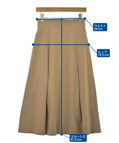 PROPORTION BODY DRESSING（プロポーションボディードレッシング）ロング・マキシ丈スカート ベージュ サイズ:M レディース/2200670469048