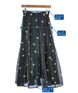 PROPORTION BODY DRESSING（プロポーションボディードレッシング）ロング・マキシ丈スカート 黒 サイズ:S レディース/2200668302029