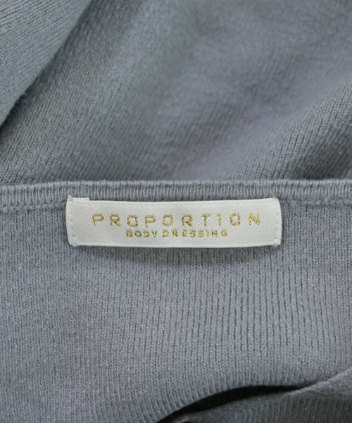 PROPORTION BODY DRESSING（プロポーションボディードレッシング）ニット・セーター グレー サイズ:S レディース/2200669146073