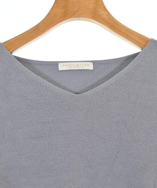 PROPORTION BODY DRESSING（プロポーションボディードレッシング）ニット・セーター グレー サイズ:S レディース/2200669146073