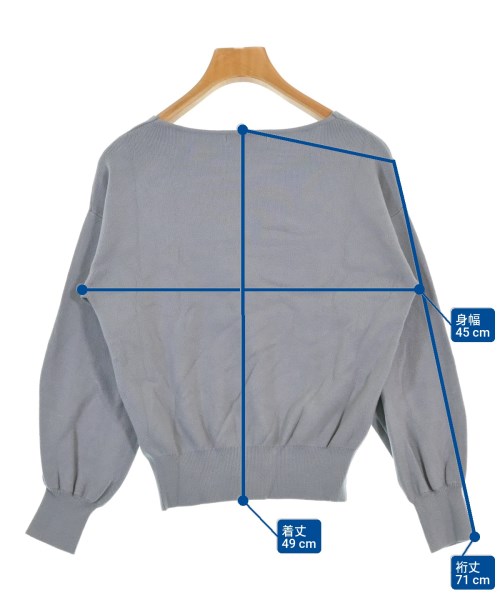 PROPORTION BODY DRESSING（プロポーションボディードレッシング）ニット・セーター グレー サイズ:S レディース/2200669146073