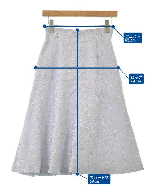 PROPORTION BODY DRESSING（プロポーションボディードレッシング）ロング・マキシ丈スカート 紫 サイズ:S レディース/2200669102017