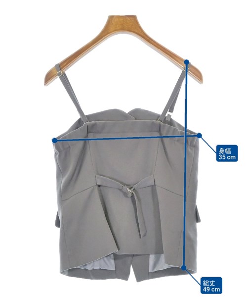 PROPORTION BODY DRESSING（プロポーションボディードレッシング）ベスト グレー サイズ:M レディース/2200720969078