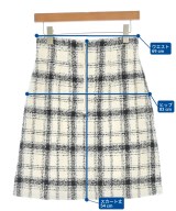 PROPORTION BODY DRESSING（プロポーションボディードレッシング）ひざ丈スカート 白 サイズ:M レディース/2200720969092