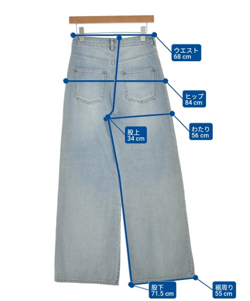 PROPORTION BODY DRESSING（プロポーションボディードレッシング）デニムパンツ 青 サイズ:M レディース/2200720969108