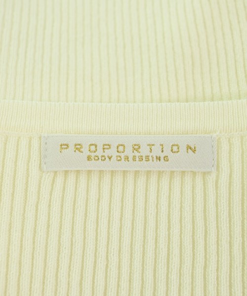 PROPORTION BODY DRESSING（プロポーションボディードレッシング）ニット・セーター 白 サイズ:M レディース/2200731859047