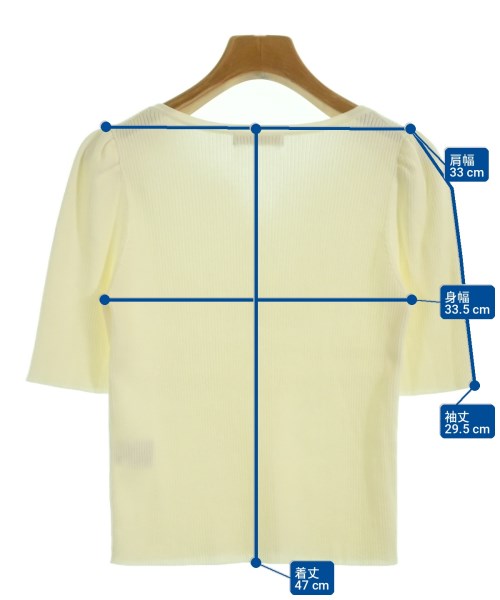 PROPORTION BODY DRESSING（プロポーションボディードレッシング）ニット・セーター 白 サイズ:M レディース/2200731859047