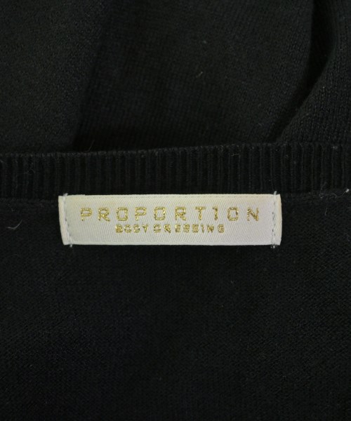 PROPORTION BODY DRESSING（プロポーションボディードレッシング）カーディガン 黒 サイズ:F レディース/2200726784033
