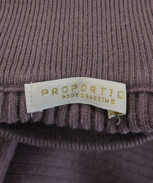 PROPORTION BODY DRESSING（プロポーションボディードレッシング）ニット・セーター 紫 サイズ:M レディース/2200724946020