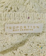 PROPORTION BODY DRESSING（プロポーションボディードレッシング）ニット・セーター 白 サイズ:F レディース/2200724946037