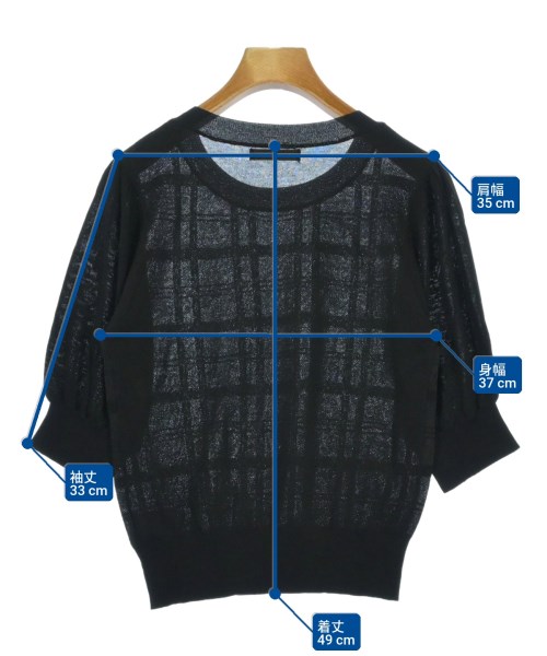PROPORTION BODY DRESSING（プロポーションボディードレッシング）ニット・セーター 黒 サイズ:F レディース/2200725075033