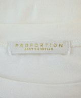 PROPORTION BODY DRESSING（プロポーションボディードレッシング）Tシャツ・カットソー 白 サイズ:F レディース/2200716498056