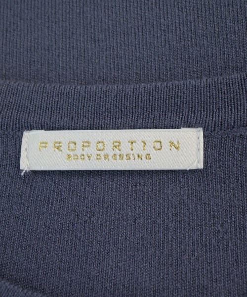 PROPORTION BODY DRESSING（プロポーションボディードレッシング）ニット・セーター 紺 サイズ:F レディース/2200709493051