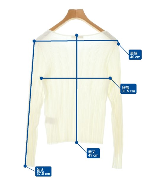 PROPORTION BODY DRESSING（プロポーションボディードレッシング）ニット・セーター 白 サイズ:S レディース/2200721842011