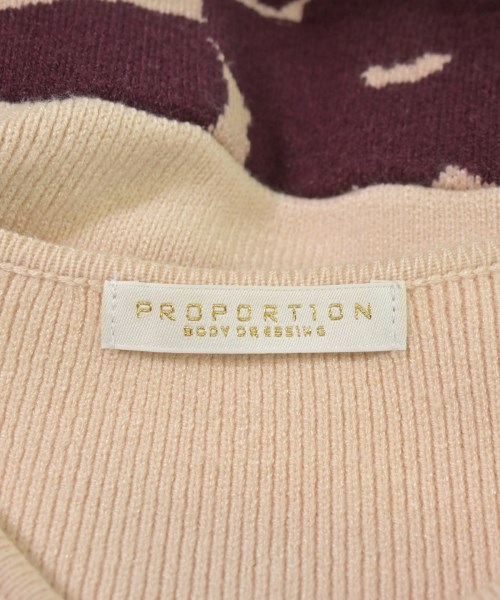 PROPORTION BODY DRESSING（プロポーションボディードレッシング）ワンピース ベージュ サイズ:PS(S位) レディース/2200721842028