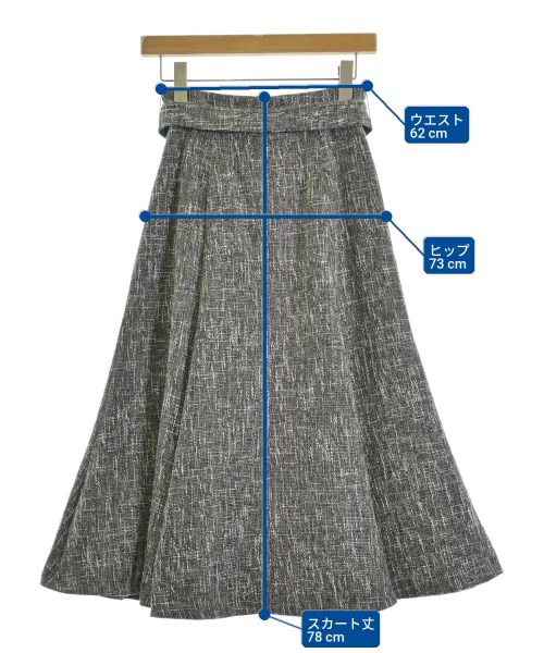 PROPORTION BODY DRESSING（プロポーションボディードレッシング）ロング・マキシ丈スカート グレー サイズ:XS レディース/2200721842035
