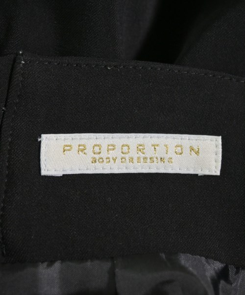 PROPORTION BODY DRESSING（プロポーションボディードレッシング）ひざ丈スカート 黒 サイズ:M レディース/2200719802263