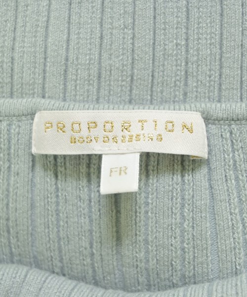 PROPORTION BODY DRESSING（プロポーションボディードレッシング）ニット・セーター グレー サイズ:F レディース/2200718312053