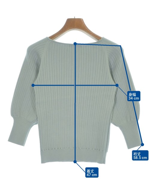 PROPORTION BODY DRESSING（プロポーションボディードレッシング）ニット・セーター グレー サイズ:F レディース/2200718312053