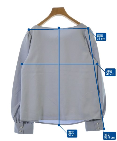 PROPORTION BODY DRESSING（プロポーションボディードレッシング）ブラウス 紫 サイズ:M レディース/2200719639067