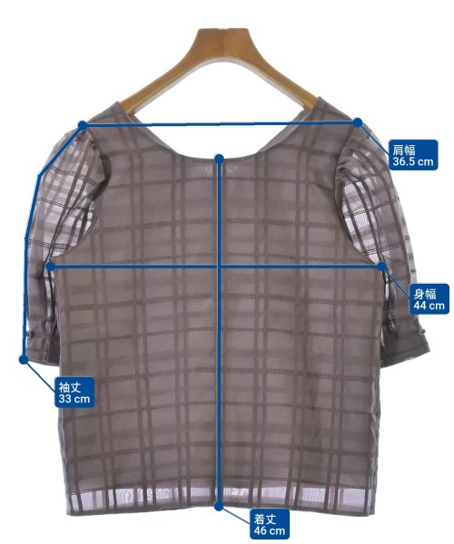 PROPORTION BODY DRESSING（プロポーションボディードレッシング）ブラウス 紫 サイズ:M レディース/2200676743081