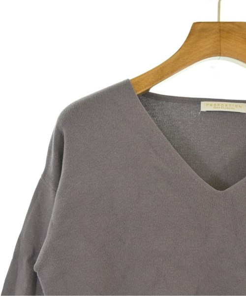 PROPORTION BODY DRESSING（プロポーションボディードレッシング）ニット・セーター グレー サイズ:S レディース/2200677345024