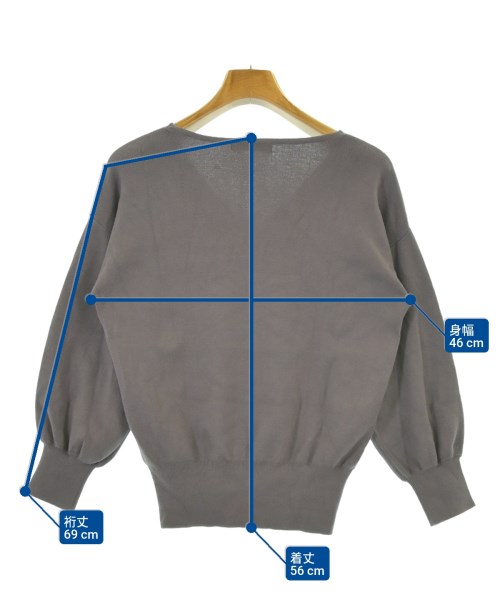 PROPORTION BODY DRESSING（プロポーションボディードレッシング）ニット・セーター グレー サイズ:S レディース/2200677345024