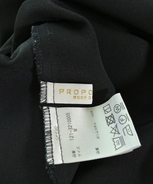 PROPORTION BODY DRESSING（プロポーションボディードレッシング）ブラウス 黒 サイズ:M レディース/2200673537157