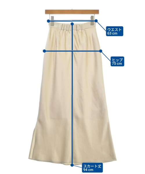 PROPORTION BODY DRESSING（プロポーションボディードレッシング）ロング・マキシ丈スカート ベージュ サイズ:S レディース/2200679268048