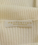 PROPORTION BODY DRESSING（プロポーションボディードレッシング）ニット・セーター 白 サイズ:S レディース/2200684747088