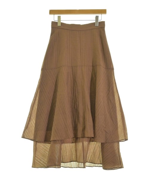 PROPORTION BODY DRESSING(プロポーションボディードレッシング)ロング・マキシ丈スカート 茶 サイズ:M/2200685627013